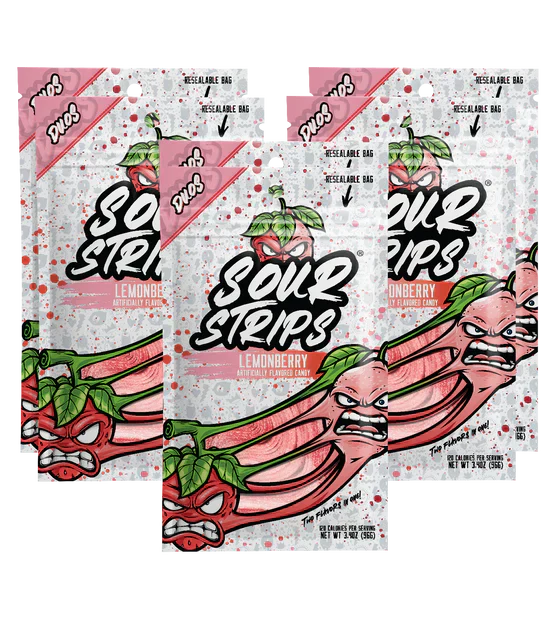 Sour Strips - Lemon Berry