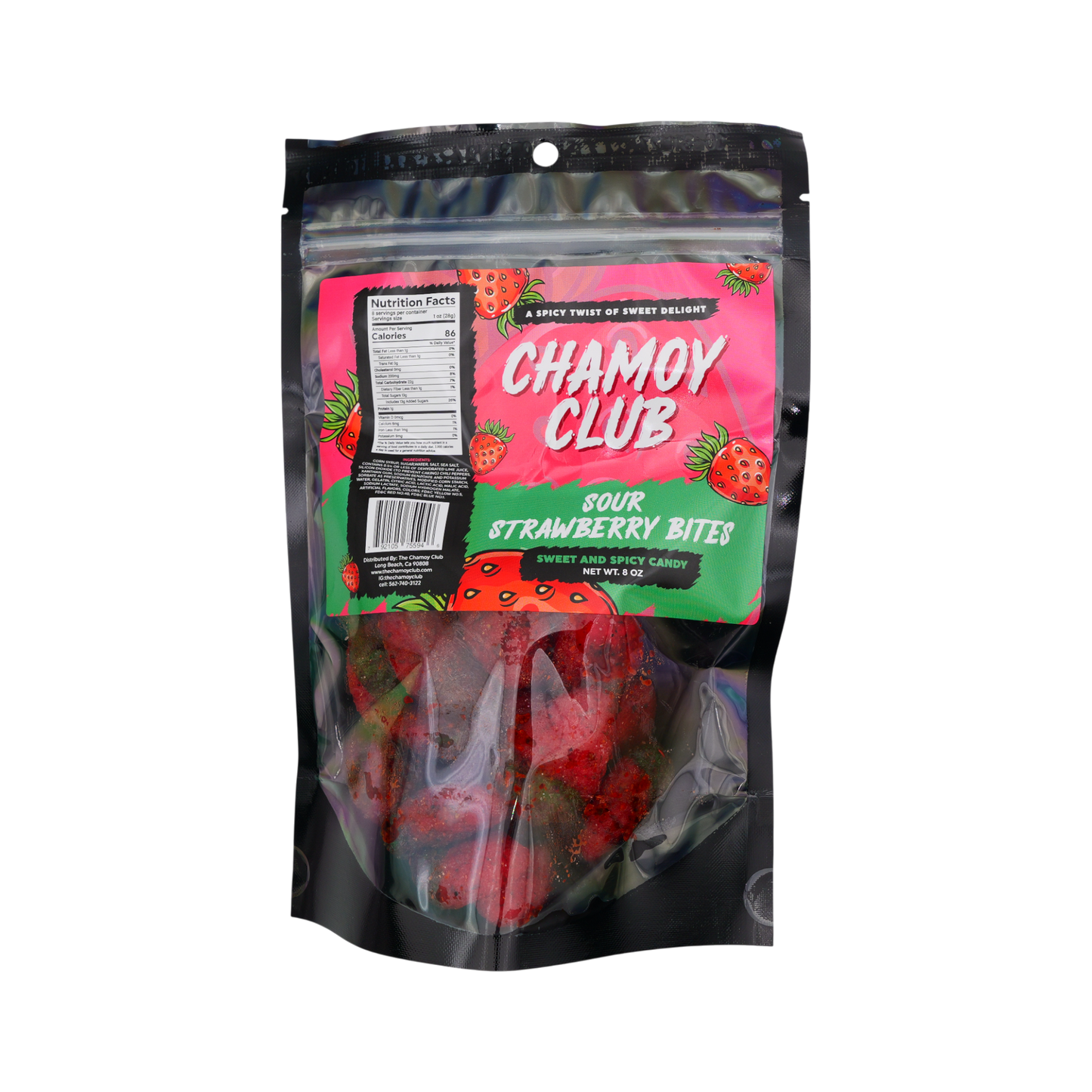 Chamoy Club – Sour Strawberry Bites