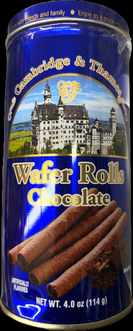 C&T Wafer Rolls Chocolate