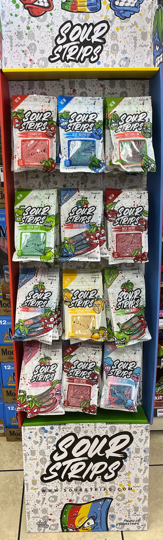 Sour Strips Rack