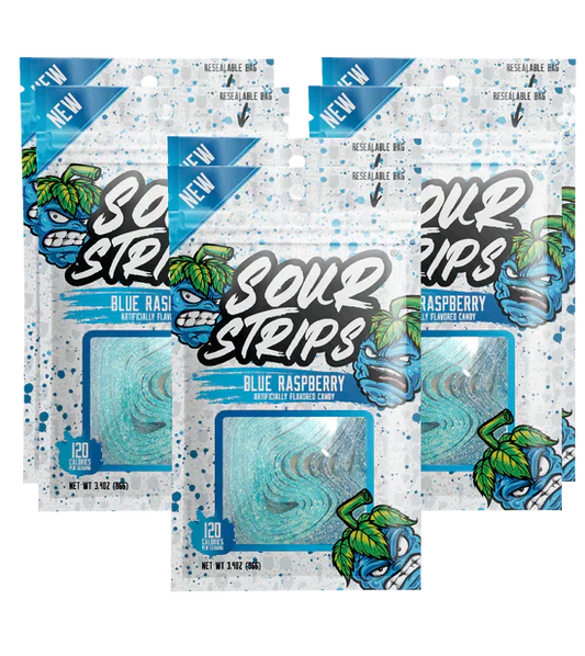 Sour Strips - Blue Raspberry