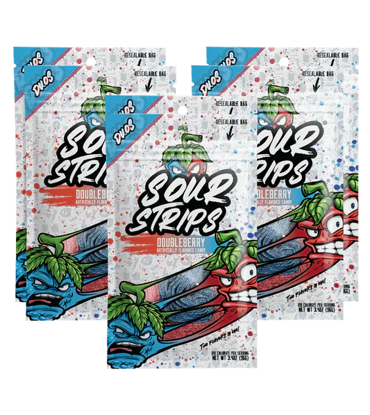 Sour Strips - Double Berry