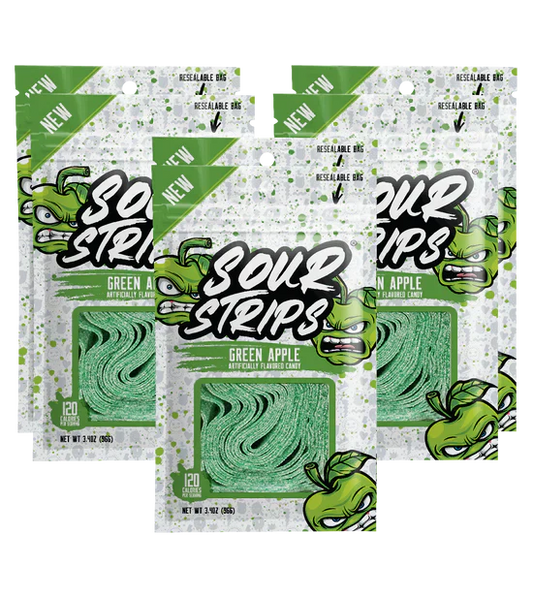 Sour Strips - Green Apple