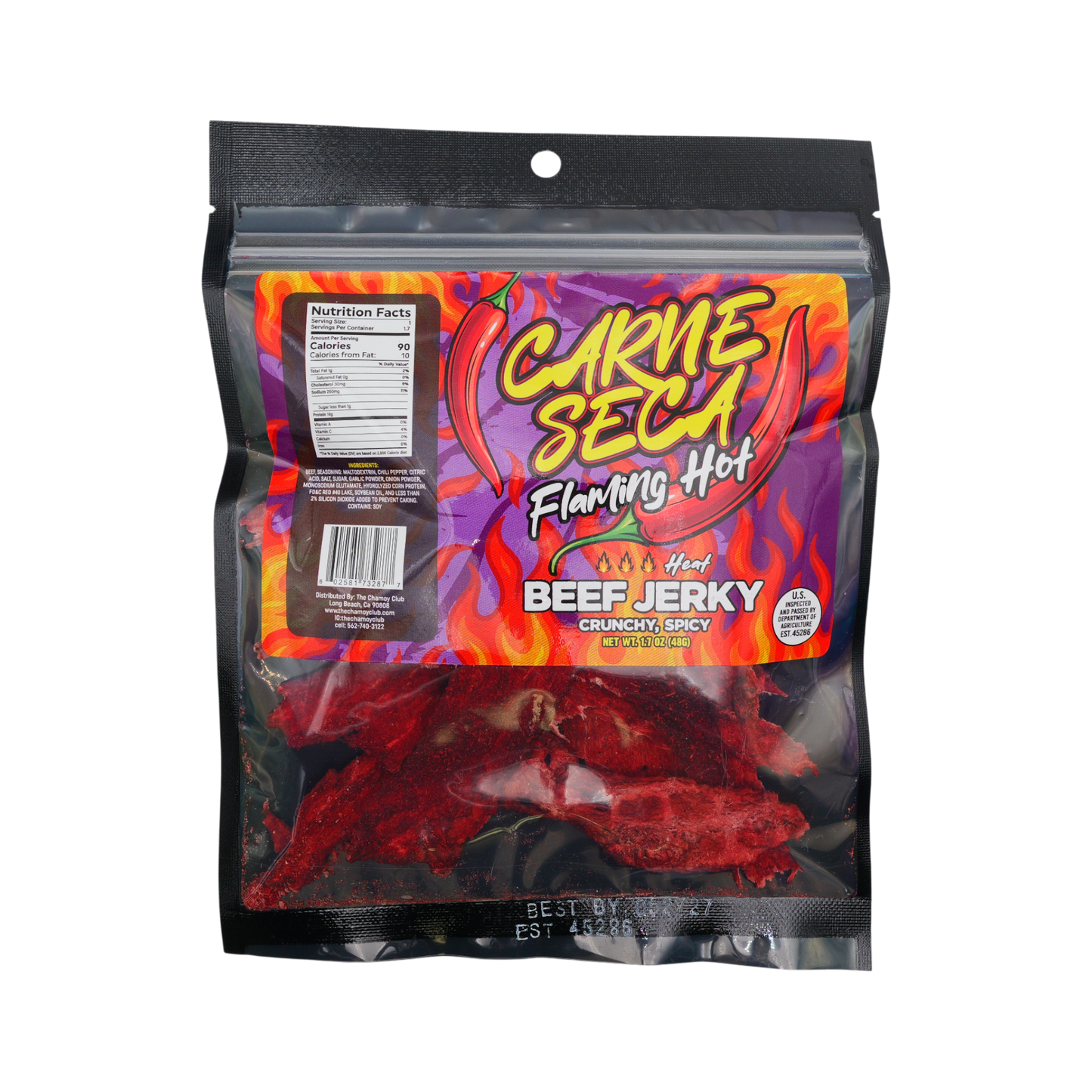 Flaming Hot Carne Seca
