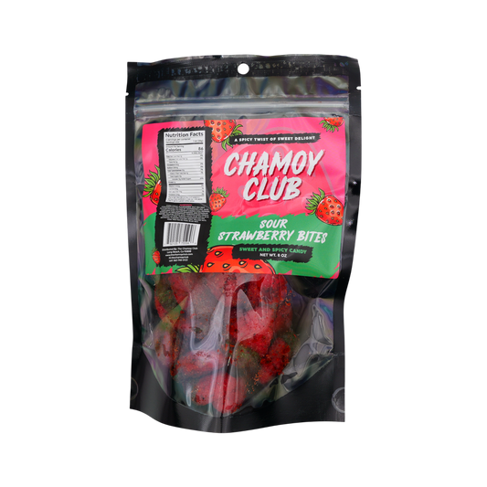 Chamoy Club – Sour Strawberry Bites