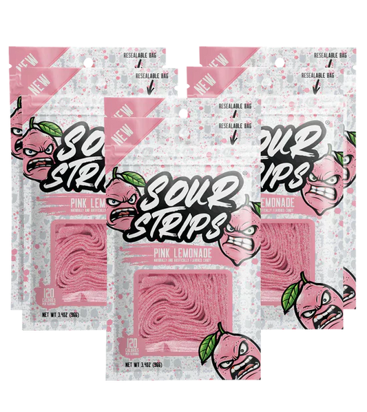 Sour Strips - Pink Lemonade