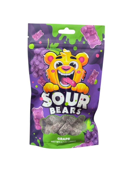 Sour Bears - Juicy Grape Flavor (3.7oz)