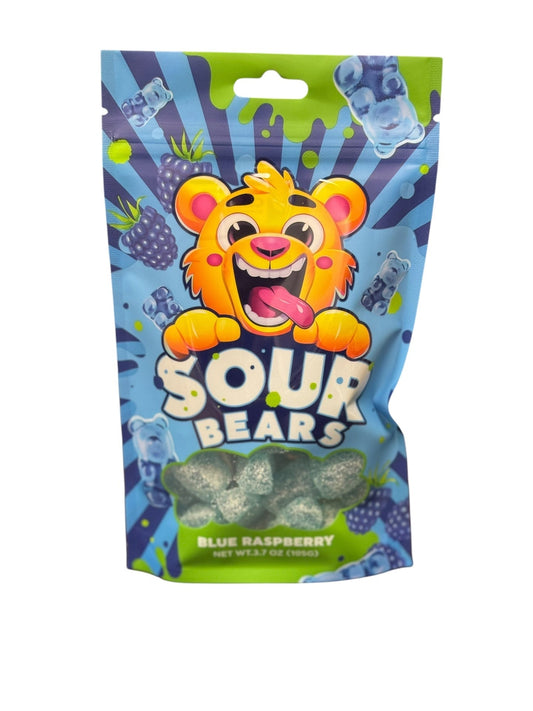 Sour Bears - Blue Raspberry Flavor (3.7oz)