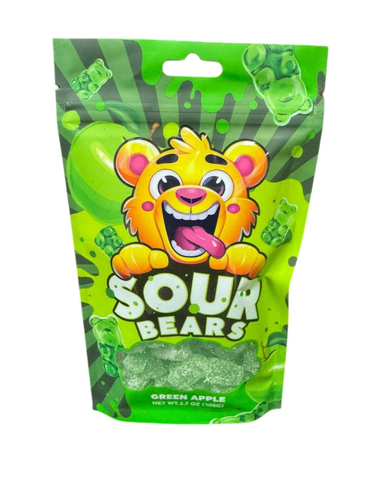 Sour Bears - Green Apple Flavor (3.7oz)