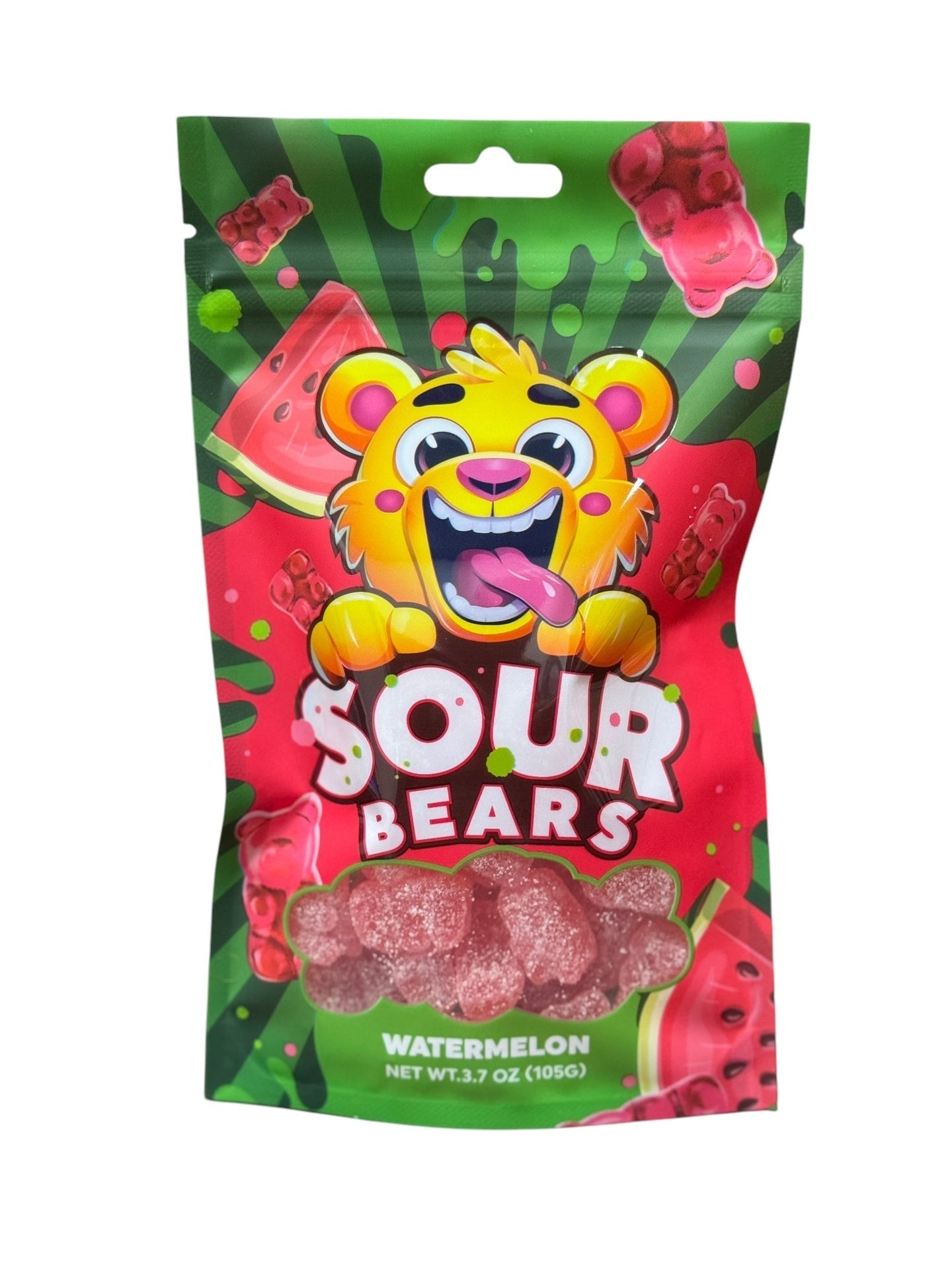 Sour Bears - Watermelon Flavor (3.7oz)