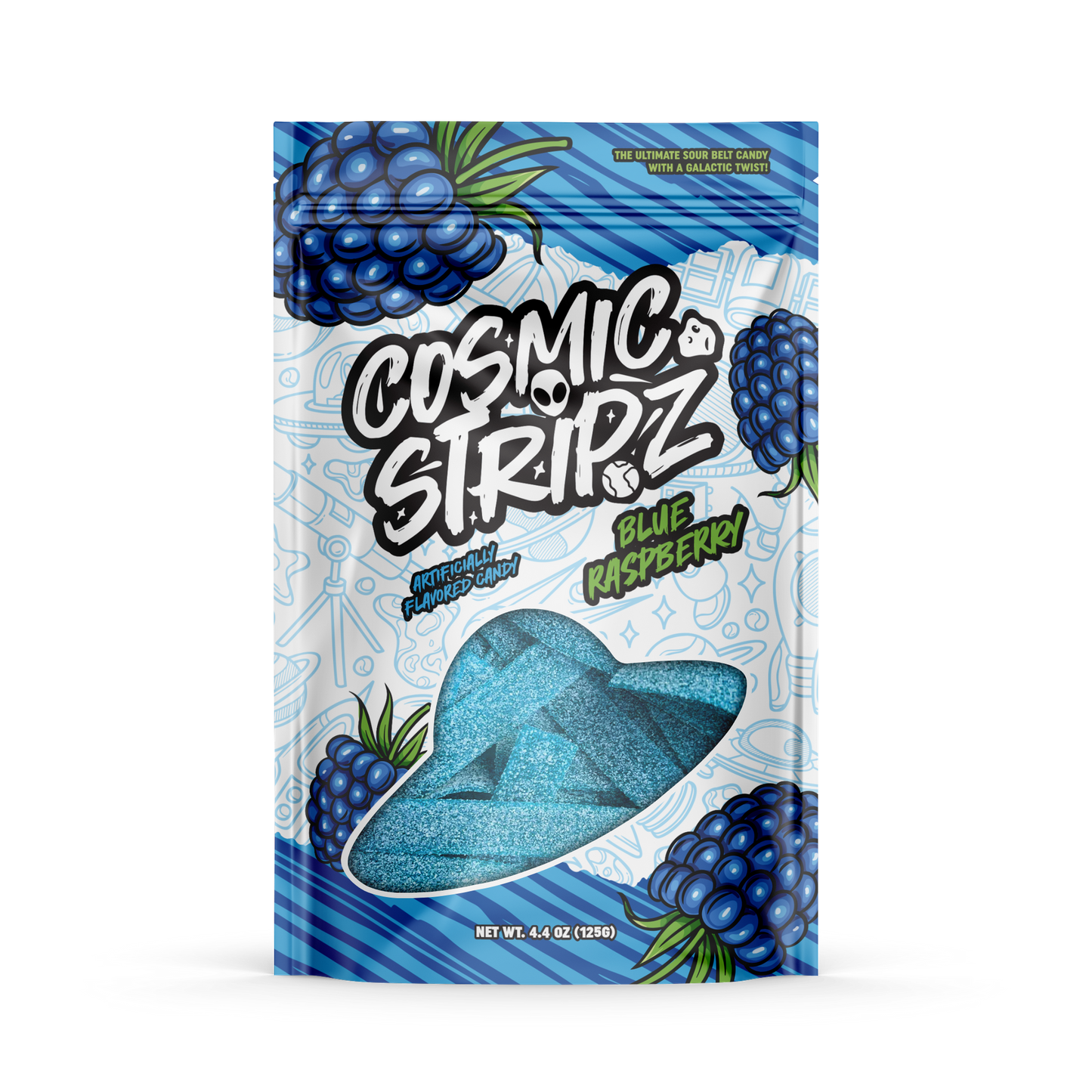 Blue Raspberry - Cosmic Stripz