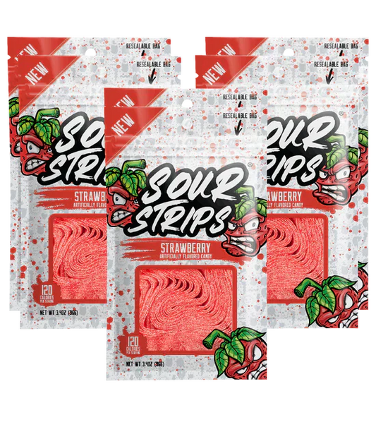 Sour Strips - Strawberry