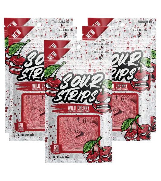 Sour Strips - Wild Cherry